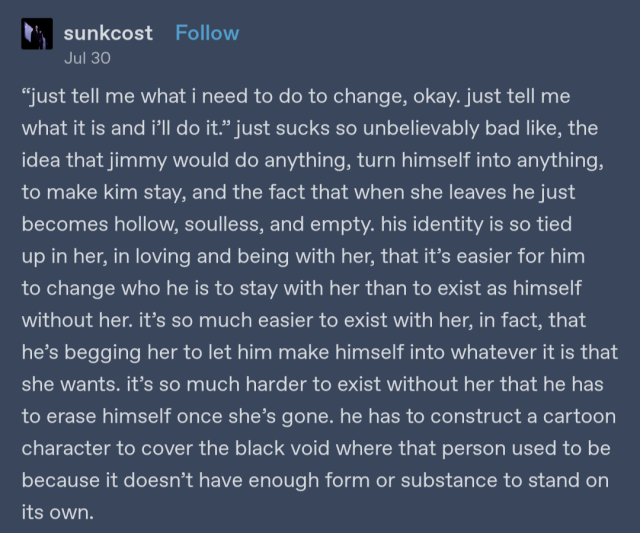 gentlemangeek:jessaerys:jessaerys:watching breaking bad and meeting saul for the first time having experienced better call saul through my mutuals’ insanity is truly truly indescribable they really were like remember that funny little cartoon lawyer