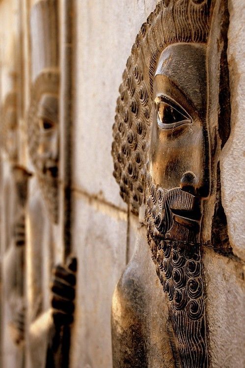 coolartefact:  Persepolis bas relief - Ancient porn pictures