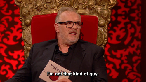 [ID: Two screencaps from Taskmaster. Daisy May Cooper says, “If you ridicule this, I’ll 