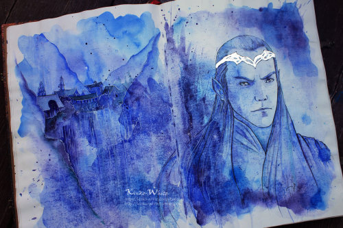 pixalry:  The Hobbit Custom Traditional Artwork: Part 3 - Created by Kinko White You can find more of the artist’s phenomenal work on Facebook and Tumblr. You can see Part 1 here and Part 2 here. 