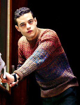 darlenealdersons:  Rami Malek photographed by Taylor Jewell for Bloomberg  He was