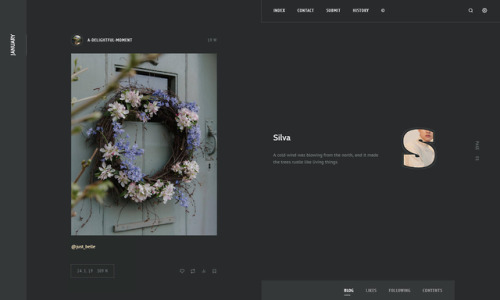 yeoli-thm:  Premium Theme - Silva Live preview (light) | Static Preview (dark)Buy (£18) A full