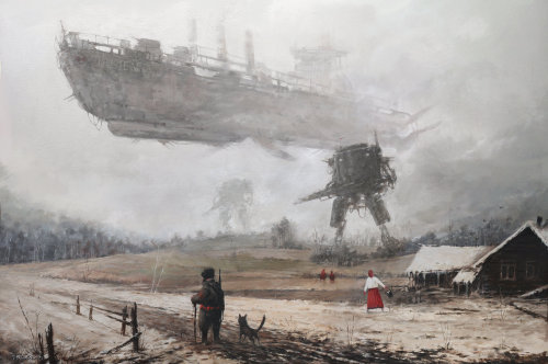 noisy-pics:  Artworks by Jakub Rozalski