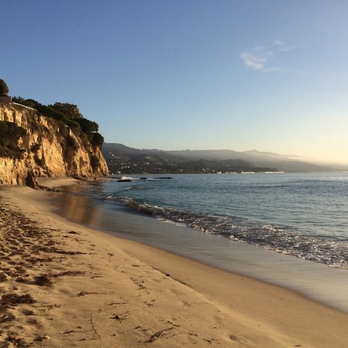 Pretty nice view this morning. #Malibu (at Little Dume)