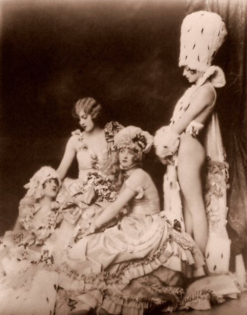 Jean Ackerman, Jeanne Audree, Myrna Darby, &Amp;Amp; Evelyn Groves, 1920S Nudes &Amp;Amp;