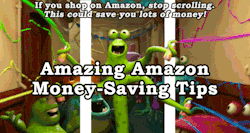turtle-power6711:  usagi636:  havocados:  yazbethe:  kanyewildwestern:  gmrkitty:  rouxbear32:  moneylifehacks:  If you shop on Amazon.com check out these amazing Amazon money-saving tips! Everyday Amazon features a Gold Box Deal of the Day with a new