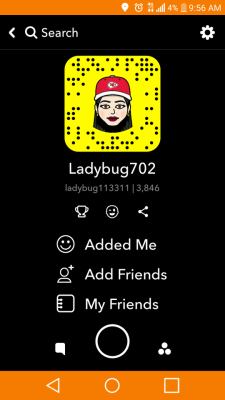 ladymonica:  Here is my snapchat follow me