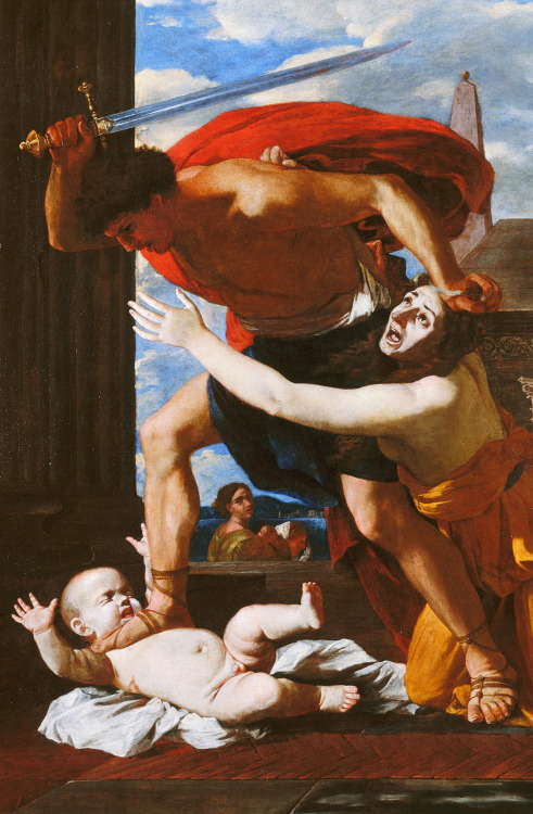 jaded-mandarin:  Nicolas Poussin. Detail from Le Massacre des Innocents, 1629. 