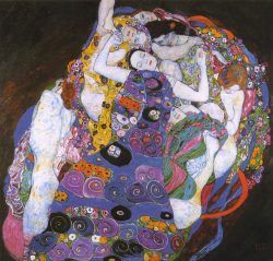 rosenrot7:  lazypacific:  The Virgin by Gustav Klimt  Gustav Klimt