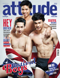 hunkxtwink:  Attitude Magazine Thailand June
