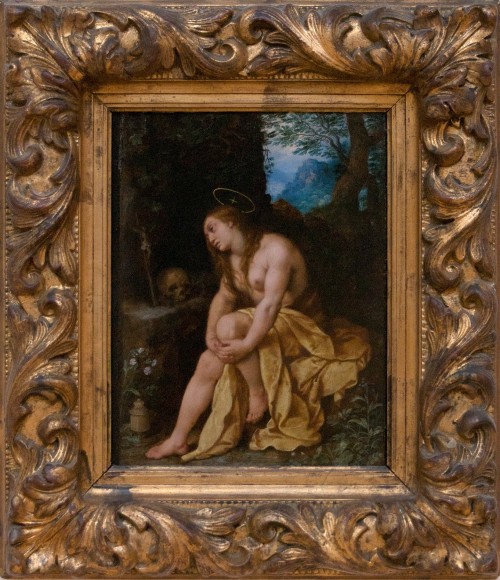 hildegardavon:Attributed to Jan van den Hoecke, 1611-1651Madeleine pénitente, ca.1620, huile sur boi