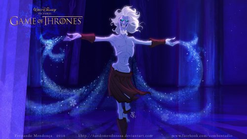 absies: queerio: beben-eleben:Gorgeous Art Shows What Game of Thrones Would Look Like as a Disney Mo