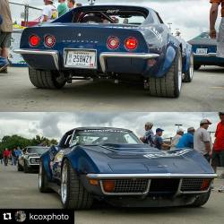 lingenfelterlpe:  Had to share this great post from @kcoxphoto. I never get sick of seeing Danny Popp’s mean Lingenfelter powered C3. -Ryan C  ・・・ Probably the meanest #c3 ever. #widebody #corvette with a #lingenfelter #ls7 with some ultra wide