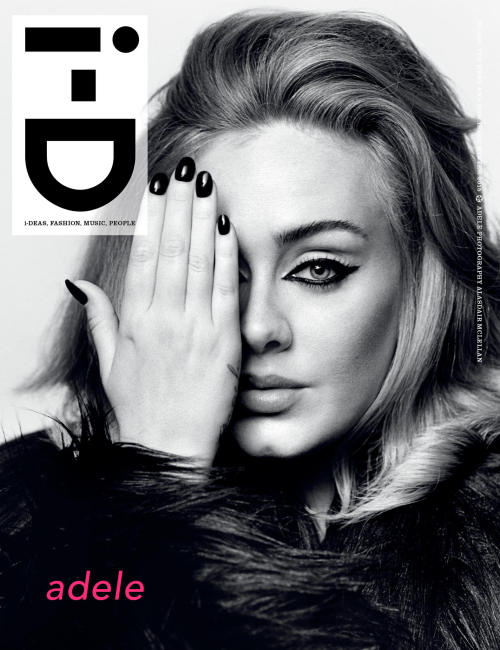 some b&amp;w i-D magazine covers