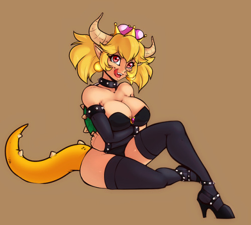  Sketch - Bowsette  Of course. 