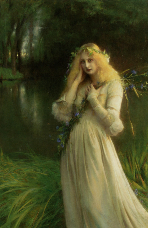 sullenmoons:Pascal Adolphe Jean Dagnan-Bouveret, Ophelia