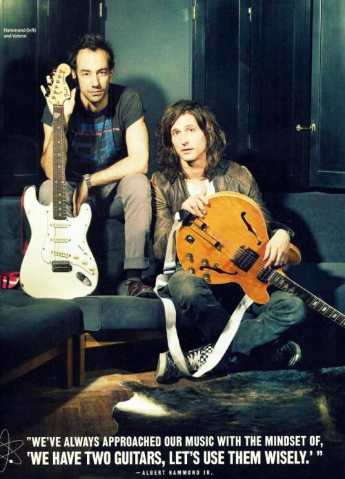 The Strokes: Two guitars - use them wisely.