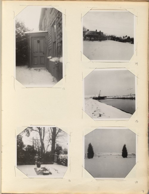 barcarole:  Some pages from Virginia Woolf’s photo album at Monk’s House.