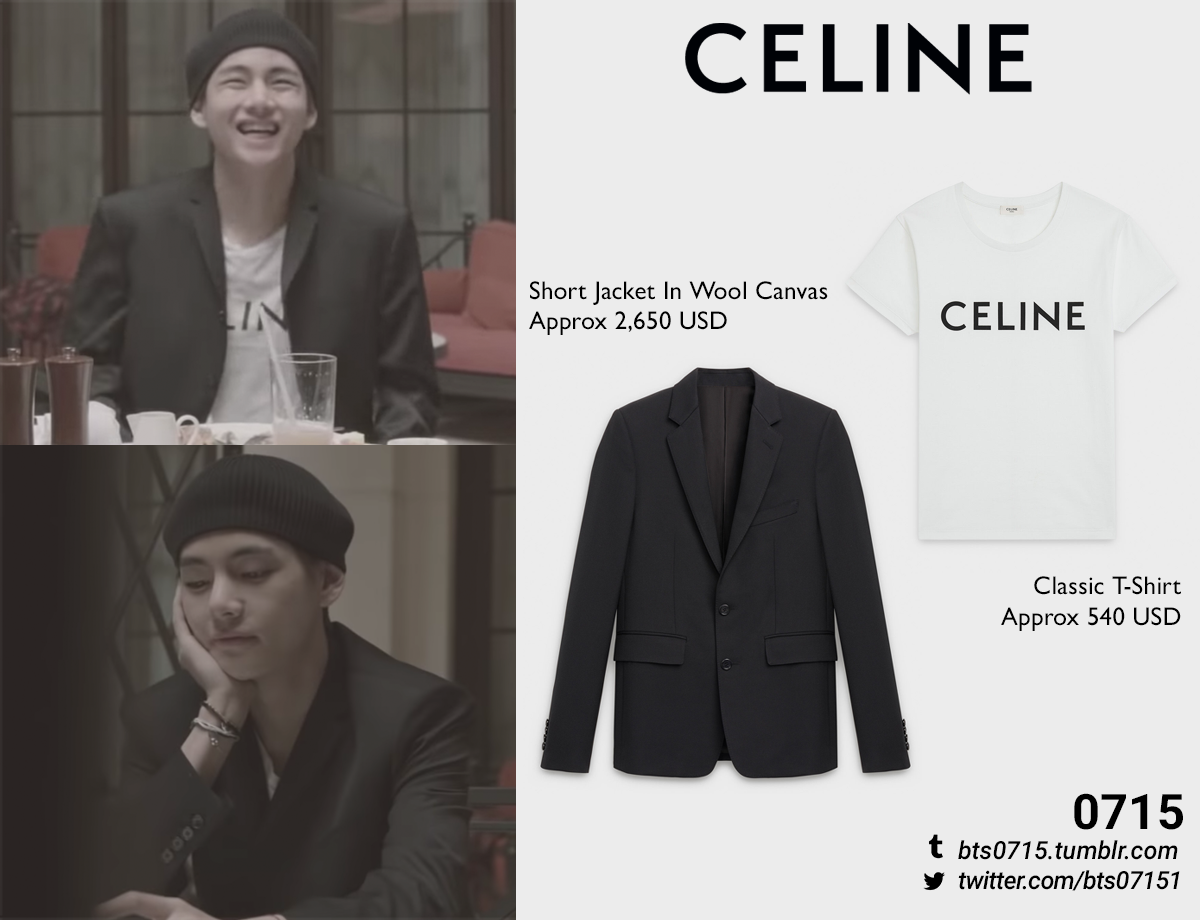 BTS FASHION/STYLE FINDER — 190809  Taehyung : Winter Bear by V Celine 