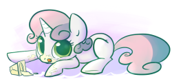 soloponis:  Sweetie Pudding by RustyDooks