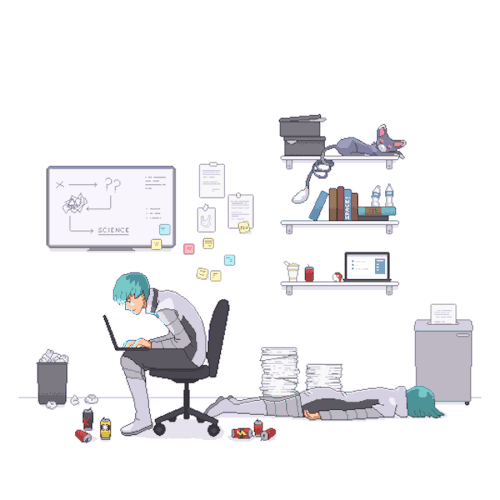 anontelope:after hours at Team Galactic HQ