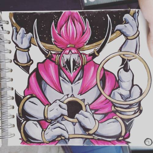 This one was for what Pokemon would terrify you in real life&quot;. Hoopa unbound seemed like a good