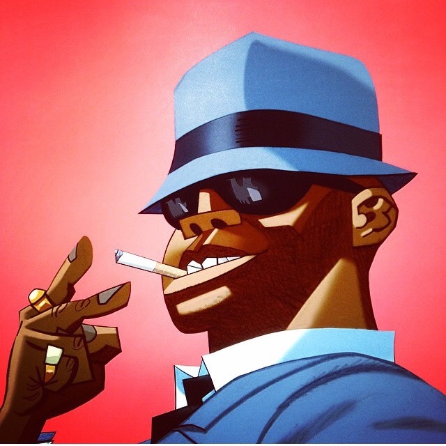 gorillaz-art:  new russel 