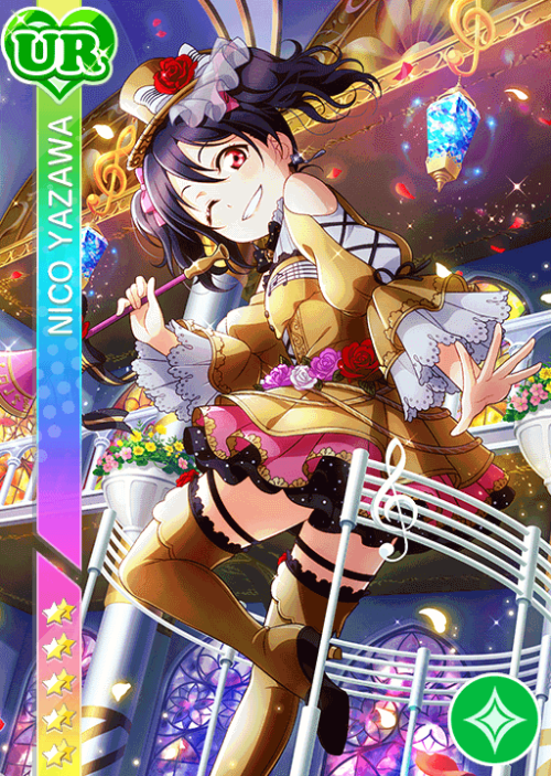 lovelive-news: [u’s] Marching Band Set [Part 3]Nico Yazawa UR - Pure [Score Up]Kotori Minami S