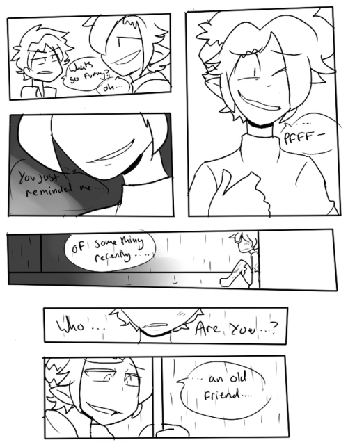 Lil mini comic about darren and rory, my characters from deity inc. One day ill explain whats going 