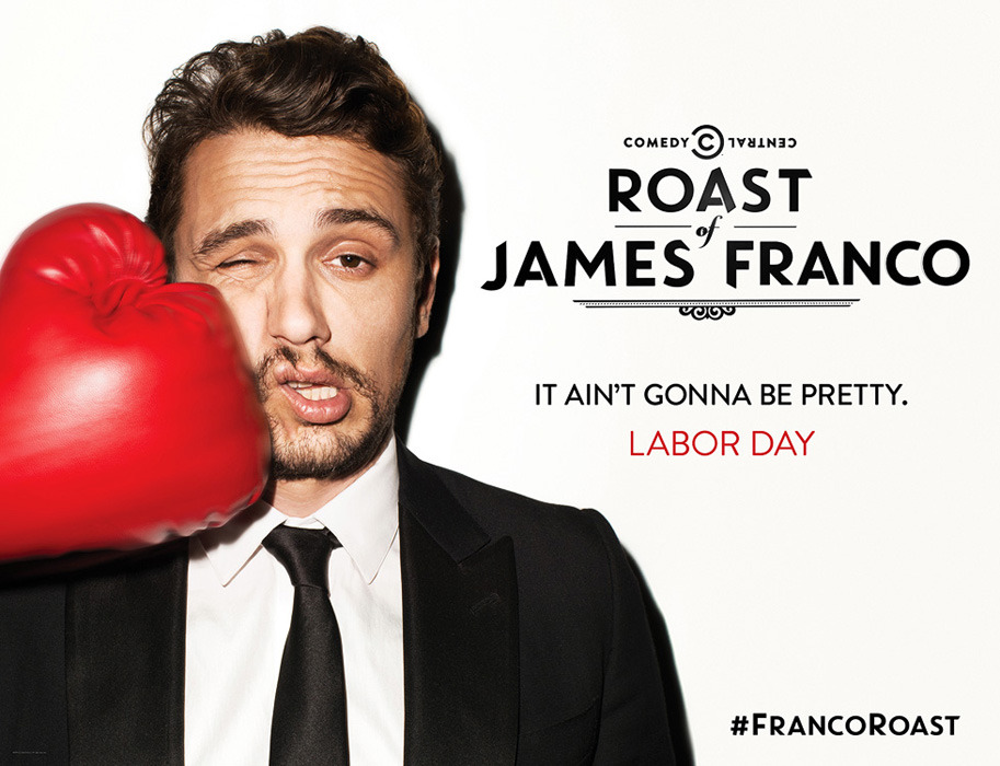 Peter Yang for Comedy Central’s Roast of James Franco - be sure to check it out this weekend!!