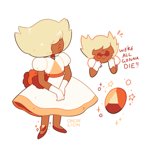 chicinlicin: Made a little Sapphire to go with my other foot gems~ :D …she can only see the worst possible outcomes :| Sapphire equivalent of Axinite…pff gotta make a foot Quartz too 