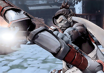 sapirzz: Overwatch halloween ►  Hanzo + Demon  skin + highlight intros 