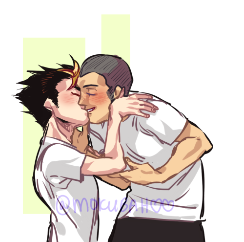 mokuba:  celebrating these two a lil early!!! ᕙ( * •̀ ᗜ •́ * )ᕗ 