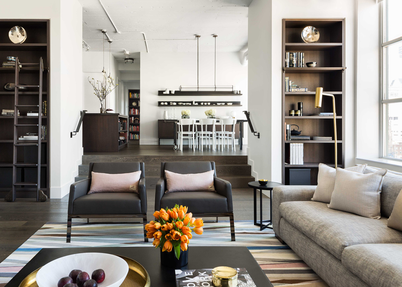 designed-for-life:  This historic warehouse was converted into a bold residential