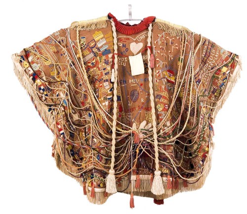 8ur:st-aloysius:liverodland:The incredible embroidered jackets of Brazilian outsider artist Bi