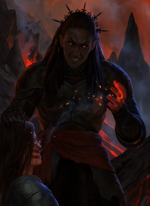 “The Ring misseth, maybe, the heat of Sauron&rsquo;s hand, which was black and yet burned 