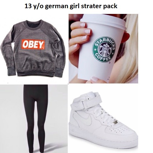 German teen girls