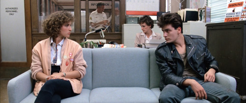 Jennifer Grey, Charlie Sheen, Ferris Bueller’s Day Off (1986)