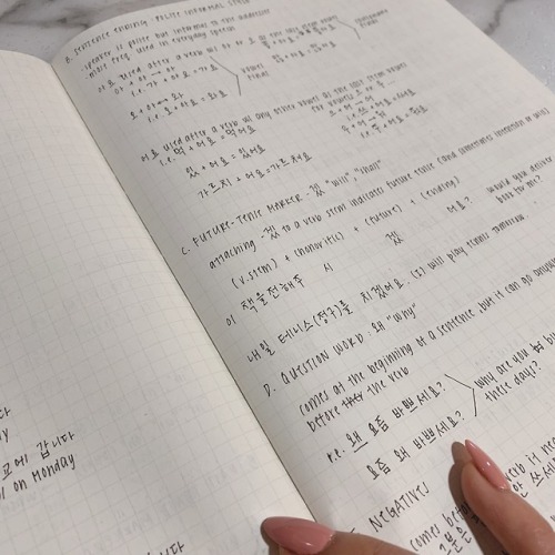softlyminimal: korean notes ❗️