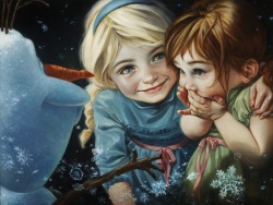 sweetsigyn:  pixalry:   Disney Character Oil Paintings - Created by Heather Theurer    This keeps coming across my dash but I just have to reblog it again. They are just so damn BEAUTIFUL. 