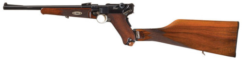 German DWM produced Model 1902 Luger carbine.from Rock Island Auction Co.