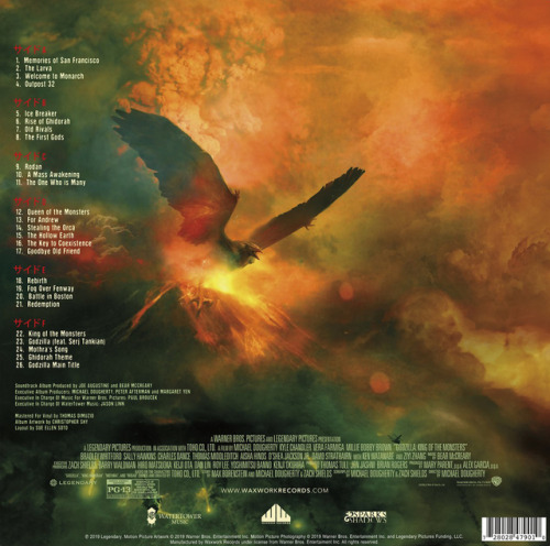 brokehorrorfan: Godzilla: King of the Monsters’ original motion picture soundtrack is availabl