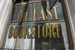 alisonsampson:  glassgears:  anok4uok:  eversolightly:  “There is a place. Like no place on Earth. A land full of wonder, mystery, and danger!”The Last BookstoreLos Angeles, California  Love this place  Amazing! Adding to the bucket list! Got to go