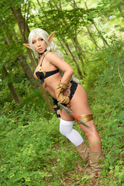 Cosplay Girl Nonsummerjack (Dark Elf) (Eternal Darkness) 1-3