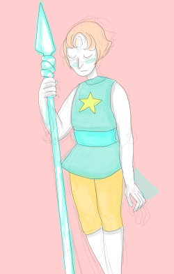 ebeth-draws:  I cant figure out how to draw Pearl and its Killing me 