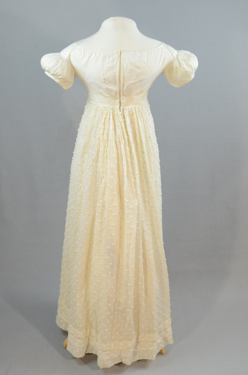 Dress, 1812-16From the Irma G. Bowen Historic Clothing Collection at the University of New Hampshire