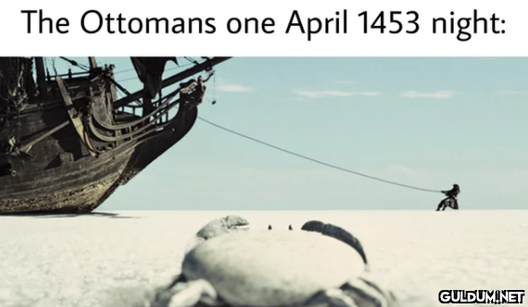 The Ottomans one April...