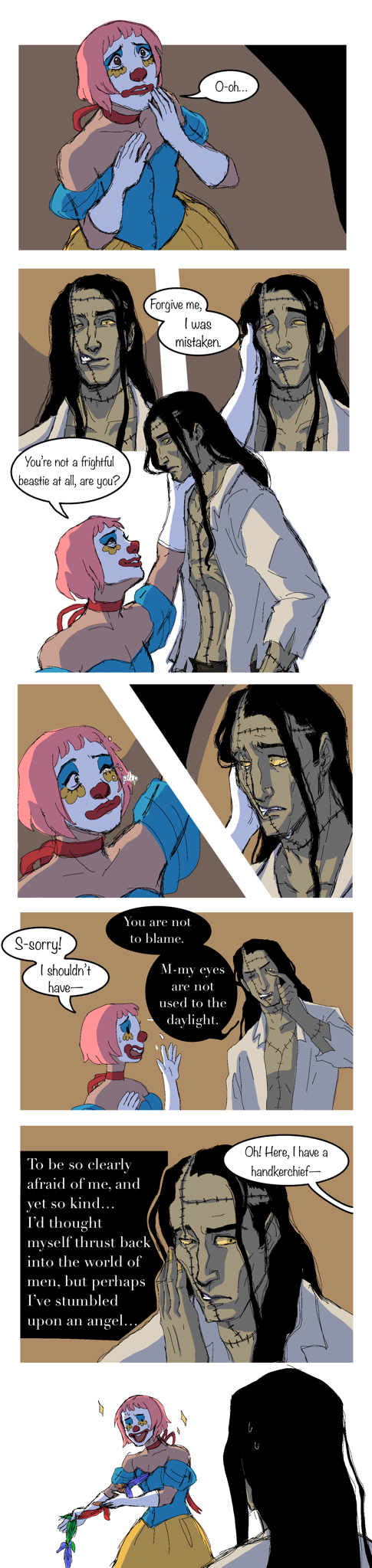 Damn Tumblr Won’t Let Me Format This Better 😞 Wanted To Flesh Out An Interaction Between These Two