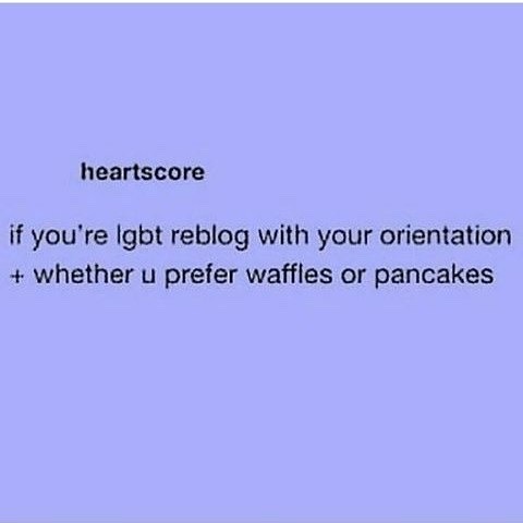 Aromantic Bisexual And Pancakes
