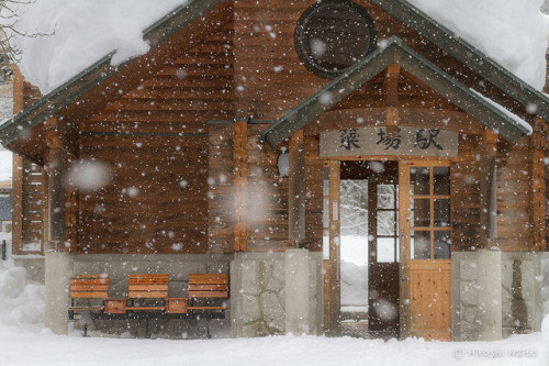 大糸線簗場駅 by yamanaito on Flickr.